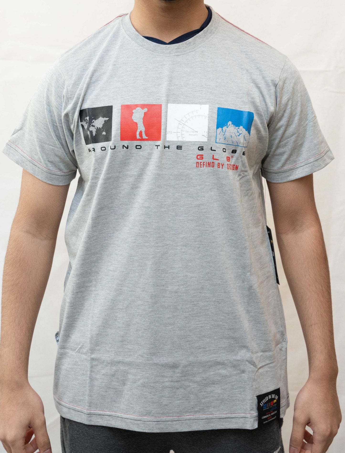 100% Cotton Printed T-Shirt | Body Fit | Breathable & Stylish Global leader brand