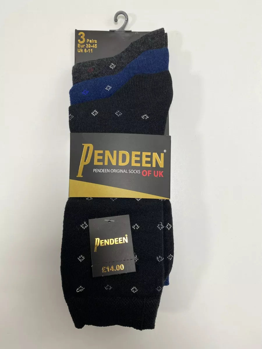 Original Pendeen 100% Soft Cotton Socks – Luxury, Lightweight & Comfortable Arrona Garments