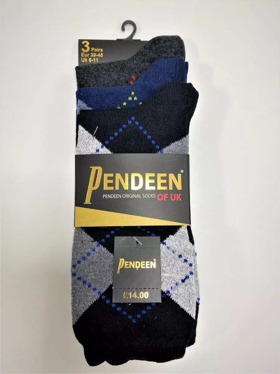 Original Pendeen 100% Soft Cotton Socks – Luxury, Lightweight & Comfortable Arrona Garments