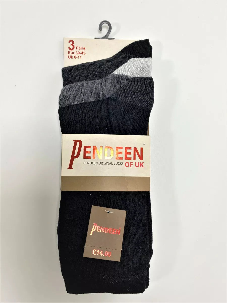 Original Pendeen 100% Soft Cotton Socks – Luxury, Lightweight & Comfortable Arrona Garments