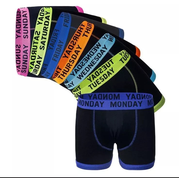 Original Pendeen Men's 7 Days Boxer Shorts – Soft, Flexible & Comfortable (Pack of 7) Pendeen