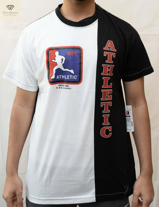 100% Cotton Printed T-Shirt | Body Fit | Breathable & Stylish SPI Athletic