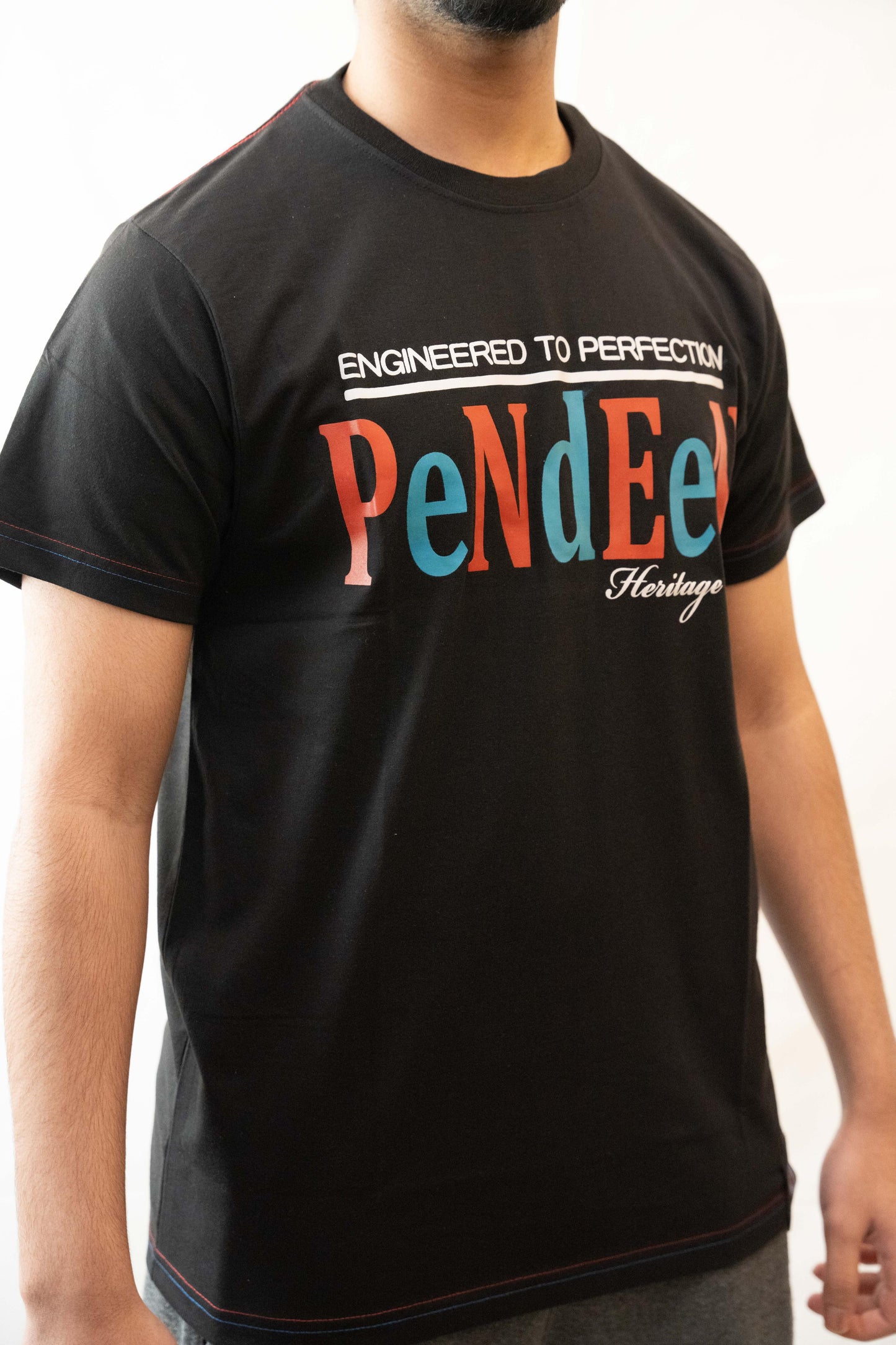 100% Cotton Printed T-Shirt | Body Fit | Breathable & Stylish Pendeen