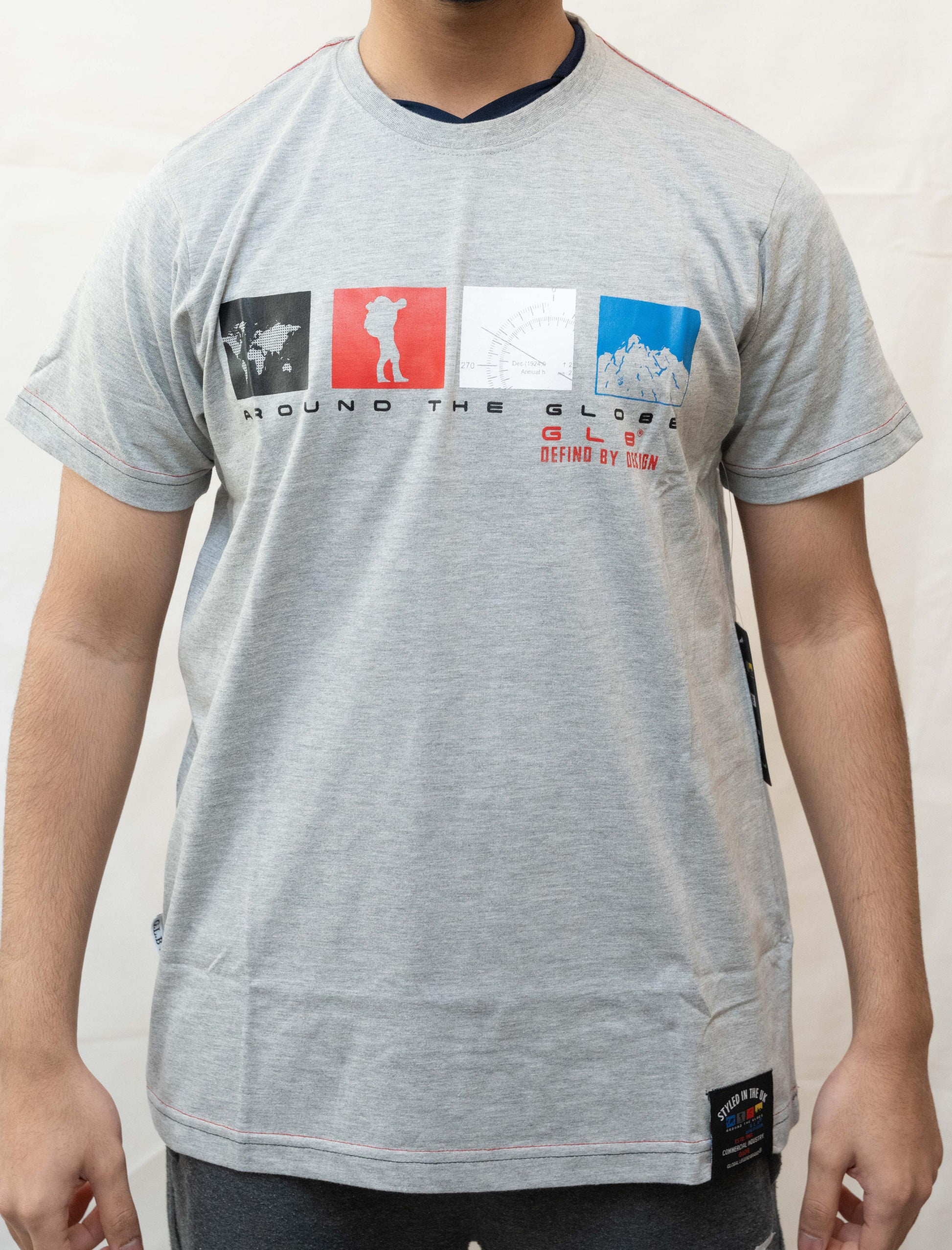 100% Cotton Printed T-Shirt | Body Fit | Breathable & Stylish Global leader brand