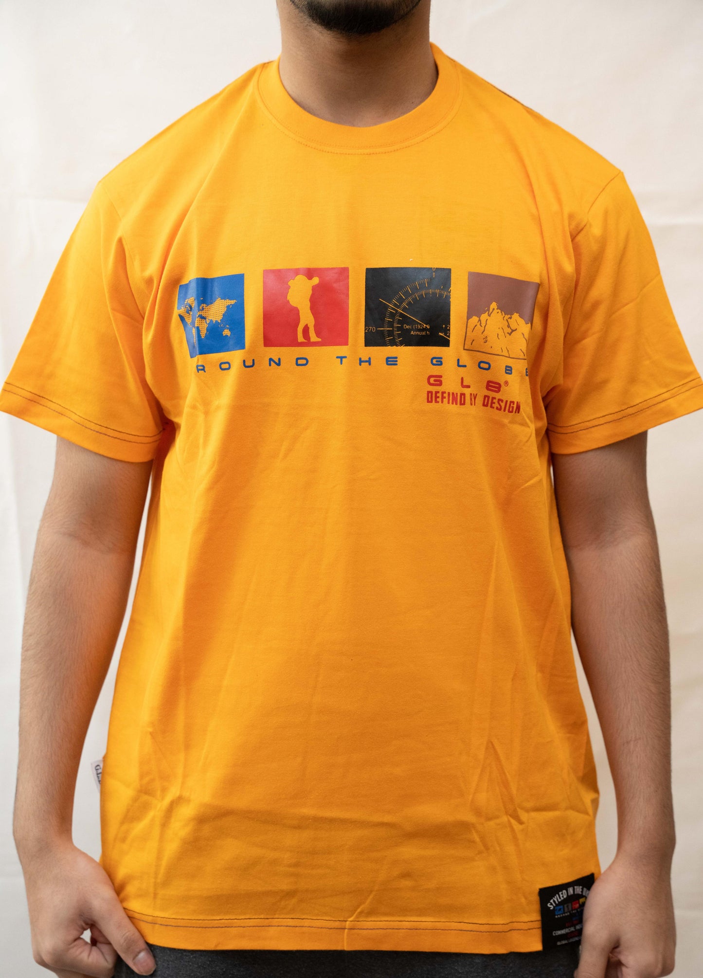 100% Cotton Printed T-Shirt | Body Fit | Breathable & Stylish Global leader brand