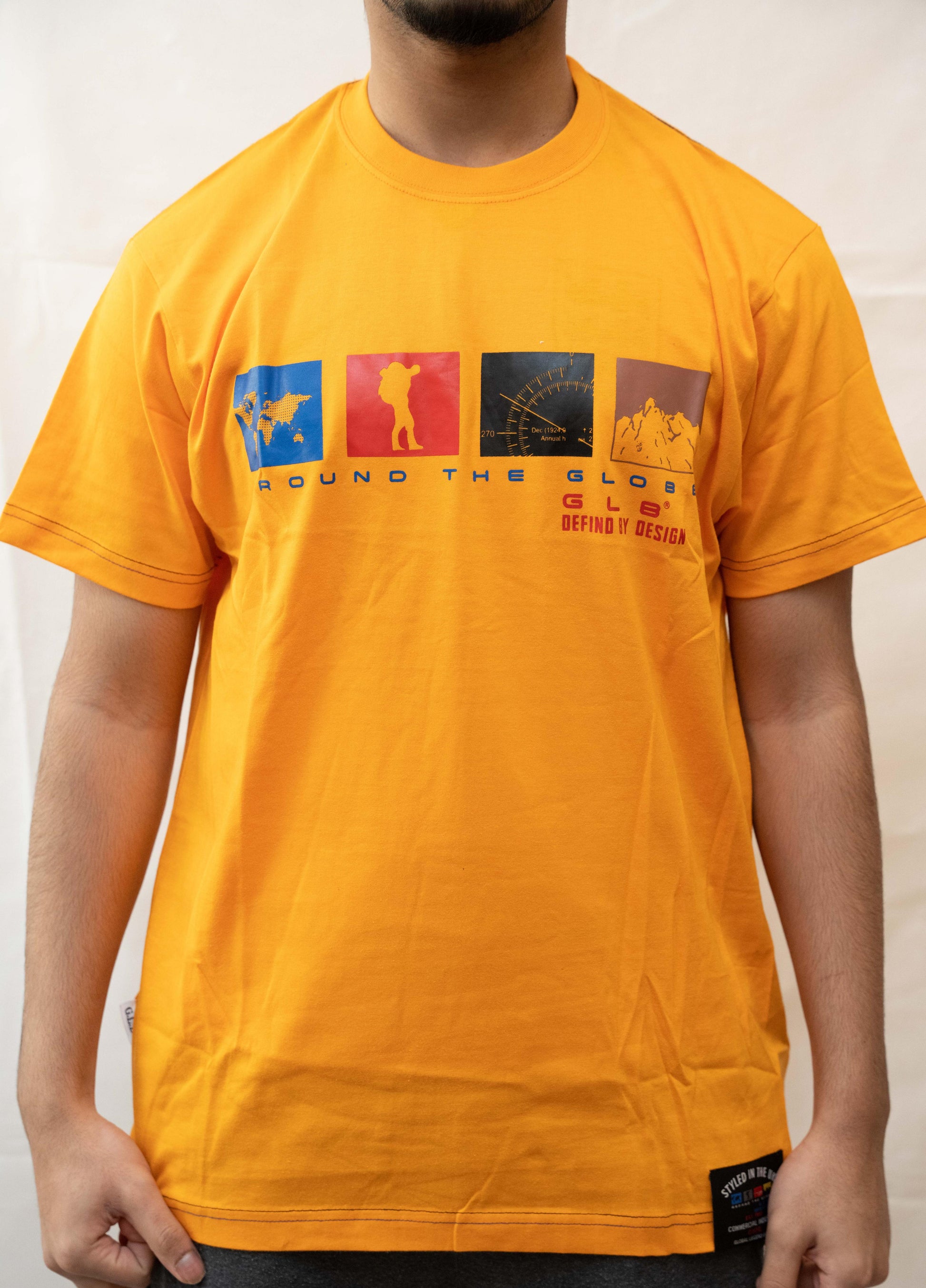 100% Cotton Printed T-Shirt | Body Fit | Breathable & Stylish Global leader brand